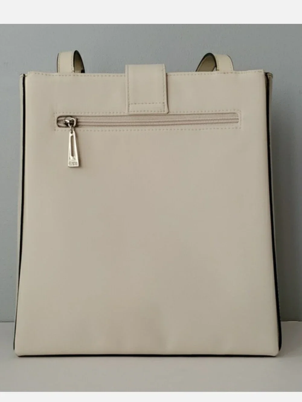 Guess Vintage Y2K Creamy Off White Shoulder Bag Purse - Picture 2 of 10